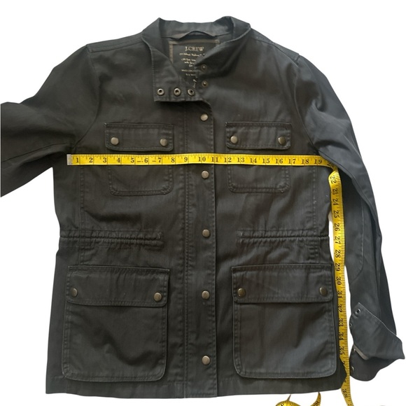 J Crew green army jacket, Utility Jacket with Structured. - Picture 7 of 7